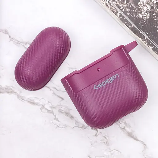 Футляр SGP Shockproof для наушников Airpods 1/2 Plum - фото 5