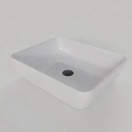 Умивальник VBI Palermo white накладний VBI-012300, Білий - фото 5