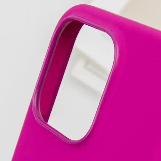 Чохол Epik Silicone case AAA with Magsafe and Animation button для Apple iPhone 16 Pro 6.3 Fuchsia - фото 7