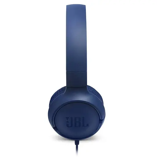 Навушники з мікрофоном JBL T500 Blue (JBLT500BLU) - фото 9