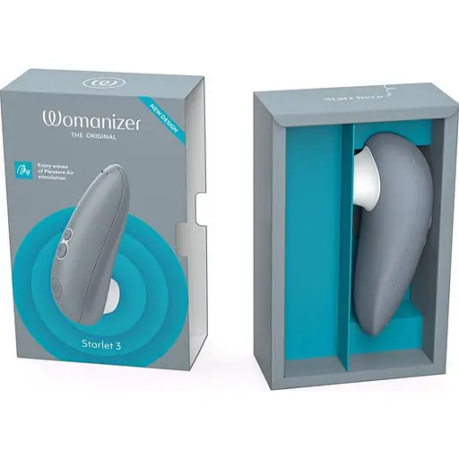 Вакуумний стимулятор Womanizer Starlet 3 Grey SO8742 (108455) - фото 5