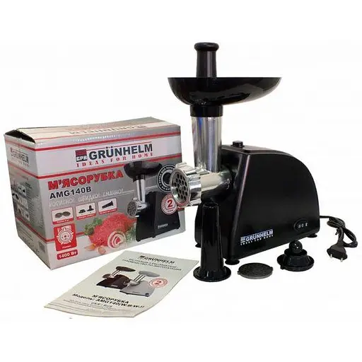 Електром'ясорубка Grunhelm AMG140B - фото 3