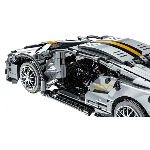 Конструктор Ramiz "Сірий спортивний автомобіль" 1356 деталей - фото 5