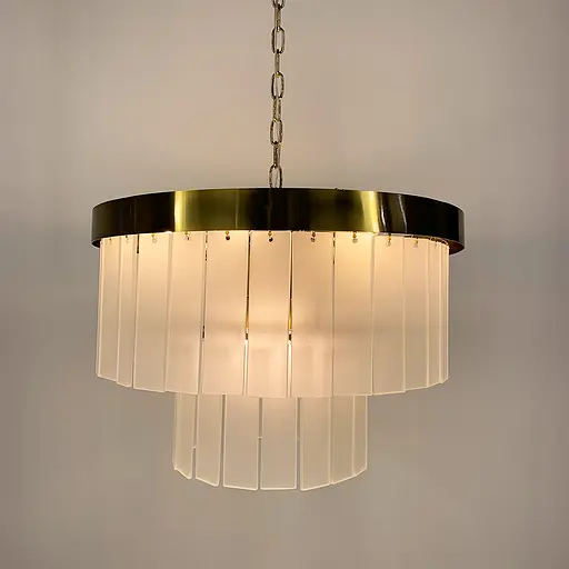 Латунная люстра Kiandra в двух размерах Line.F Диаметр 60см - фото 4