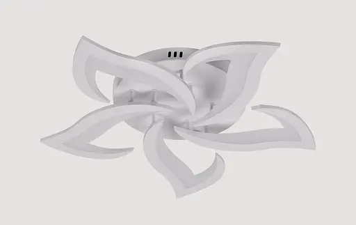 Люстра светодиодная акриловая VALESO V L6069-5 WT для гостиной - фото 4