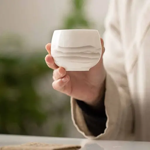 Пиала Белый Фарфор Далекие Горы 130 мл - фото 8