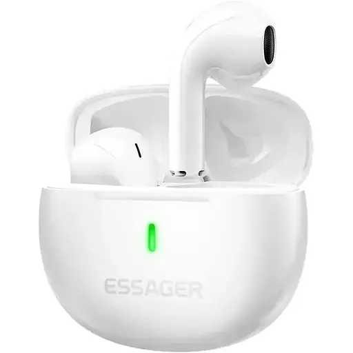 Навушники Essager (color box) Shining TWS bluetooth earphones бездротові білі