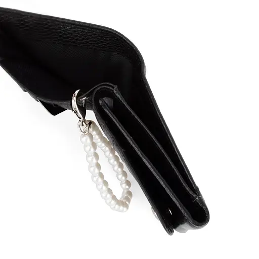 Гаманець жіночий маленький шкіряний Fuerdanni 1831-166 чорний - фото 6