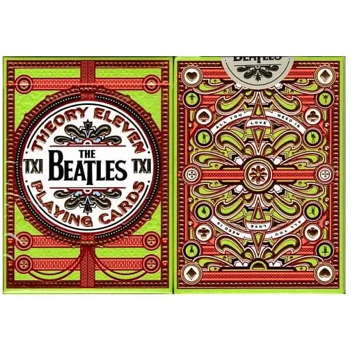 Карти гральні United States Playing Card Company Theory11 Beatles (green) (PC_T11BTLG)