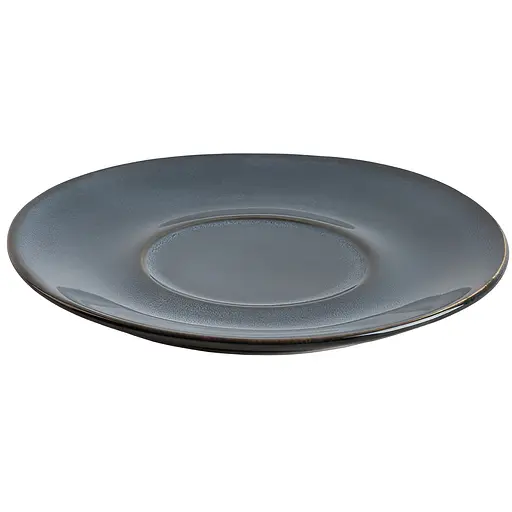 Блюдце МВМ My Home Фьорд 15 см глубокий синий KP-135 DEEP BLUE) - фото 2