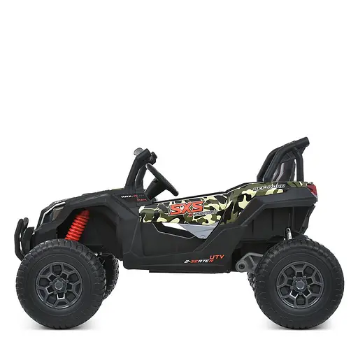Електромобіль дитячий Bambi M 5725EBLRS-18 24V з пультом керування Камуфляж - фото 4