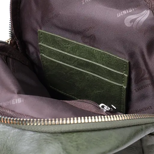 Сумка Vintage компактного размера с одной лямкой через плечо из гладкой экокожи 16х25х6.5 см sum0026938 - фото 9