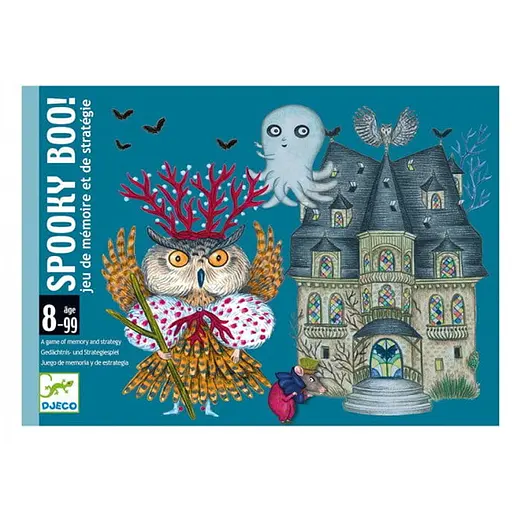 Настольная игра Djeco Ужасный Бу (Spooky Boo!) (DJ05098) - фото 1