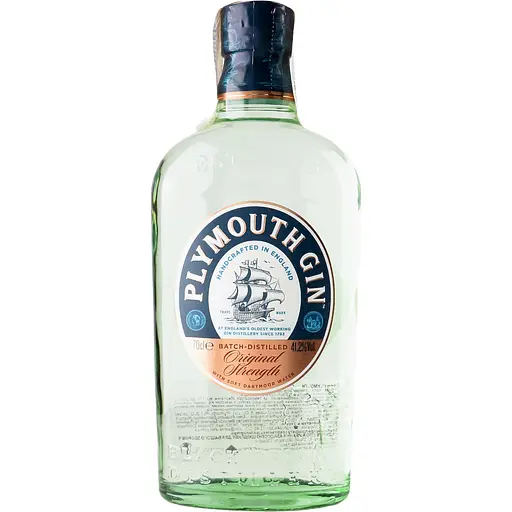 Джин Plymouth Gin 41.2% 0.7 л - фото 1