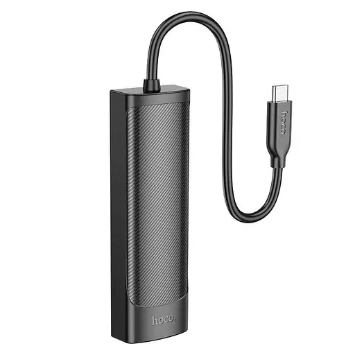 Перехідник Hoco Easy safety 4 in 1 Adapter HB41 Type-C to USB3.0x4L=0.2 м - фото 3