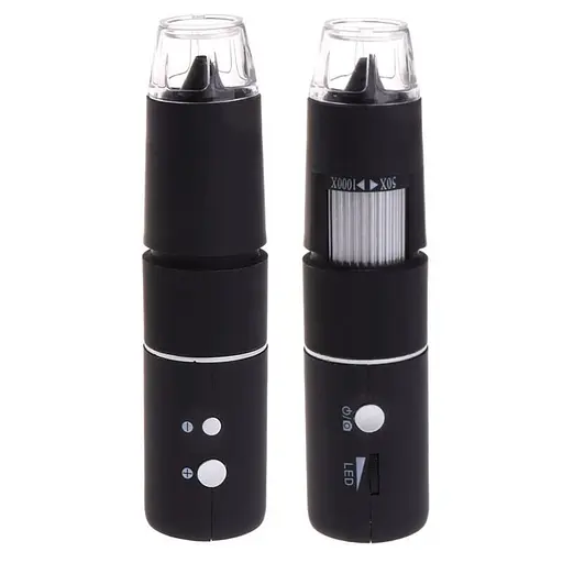 Wifi микроскоп цифровой аккумуляторный с 1000х кратным увеличением KKMOON BW-1000, с записью фото / видео на смартфон (100678) - фото 4