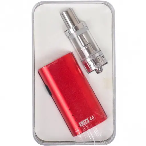 Набор Электронная сигарета Jomo Lite 40w 2200mAh Kit +3 испарителя в подарок Вейп Kit Red (18200)