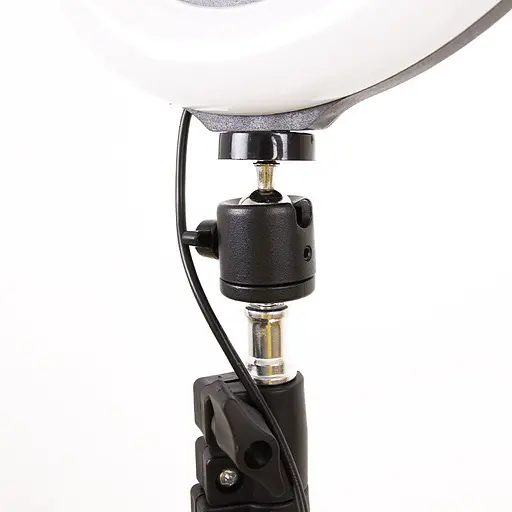 Кільцева світлодіодна LED лампа Arc Ring 10" + tripod 2.1m Black - фото 8