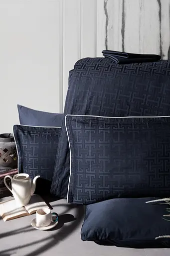 Постельное белье Rodel Navy Blue Сатин Делюкс La Romano pbe0051010 - фото 2