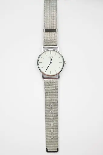 Наручний годинник жіночий Geneva Steel Silver Сріблястий (800) - фото 9