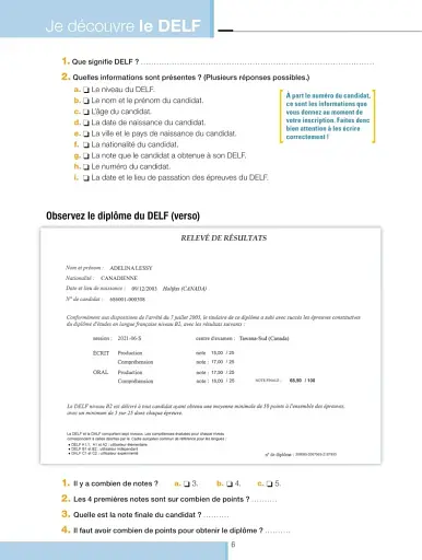 DELF junior/scolaire - Nouveau format d'épreuves (B2) - фото 4