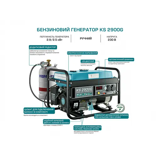 Генератор Könner&Söhnen KS 2900G (2,9 кВт) - фото 10