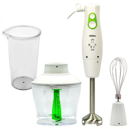 Блендер Rotex RTB450-W (подрібнювач, міксер) - фото 1