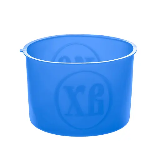 Набір з 3 силіконових форм для випікання великодньої випічки пасхи та пасок (паски) Ø20/12/15 см, A-plus Блакитний 86204 - фото 7