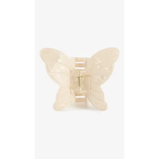 Заколка-краб женская Polin T5-22 Молочный - фото 1