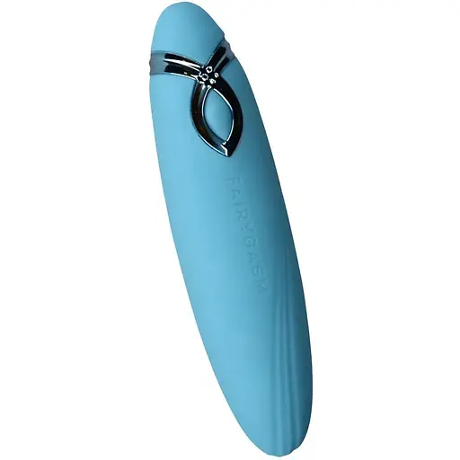 Вібратор FairyGasm PleasureArrow 11.5 см блакитний