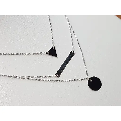 Срібне кольє Qvaliz. 908-00921 42 45 - фото 4