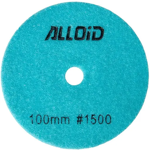 Круг алмазний Alloid Building Tools Star шліфувальний на липучці 100 мм зерно 1500 (DD-63376) - фото 1
