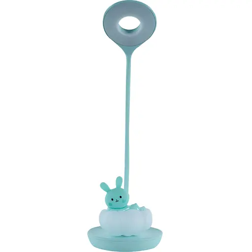 Настольная лампа Kite Cloudy Bunny LED с аккумулятором зеленая (K24-493-1-4) - фото 1
