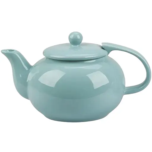 Чайник для заваривания Fissman с ситечком 750 мл аквамарин (9513)