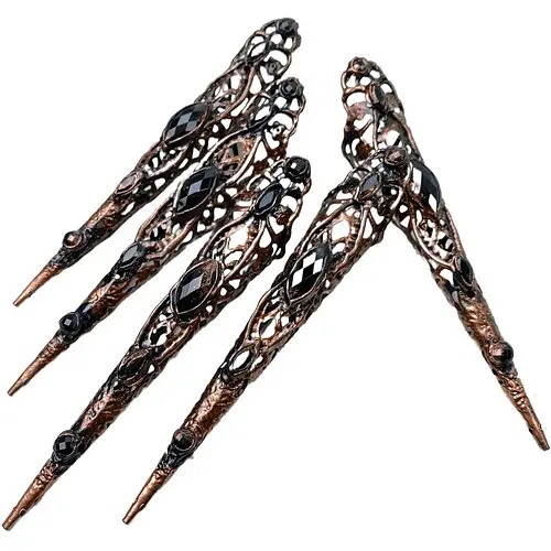 Когти в камнях, в наборе 5 шт - фото 2