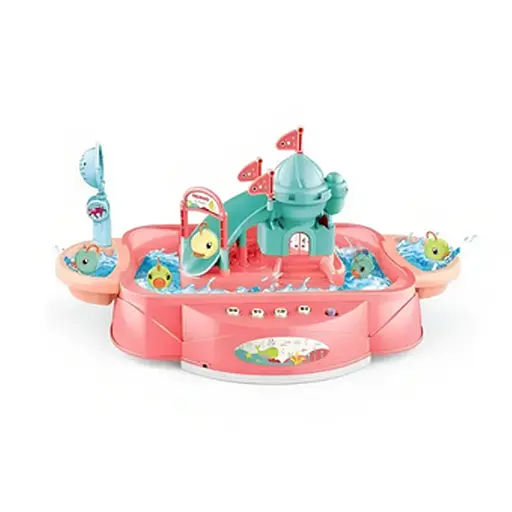 Риболовля, звук, мелодії, історії англійською, 6 рибок, вудка, сачок, 156-4C (В асортименті) - фото 2