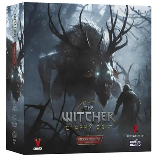 Настольная игра Geekach Games Ведьмак. Старый мир - Тропы монстров (The Witcher: Old World - Monster Trail) (укр.) (GKCH219Mmt) - фото 1