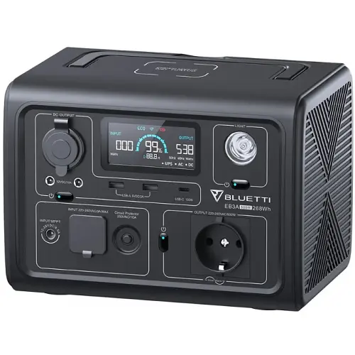 Зарядна станція Bluetti EB3A 600W 268Wh - фото 5