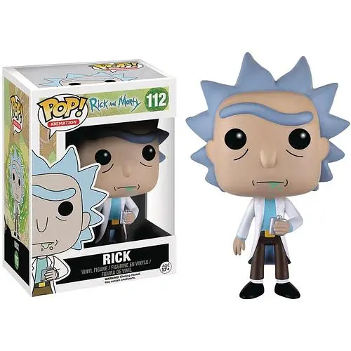 Фігурка Funko Pop Рік та Морті Рік Санчез Rick and Morty Rick Sanchez 10 см Animation RM RS 112 - фото 1