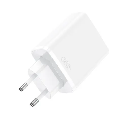 Мережевий зарядний пристрій XO CE22 (EU) 45W GaN Nitride (2USB-C+2USB-A) Fast Charging Charger Білий - фото 5