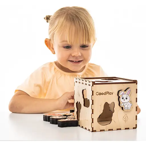 Кубик-сортер GoodPlay Лісові звірята (CUB-4-008) - фото 10
