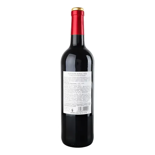 Вино Fleuron Royal Rouge Sec красное сухое 11-14.5% 0.75 л - фото 4
