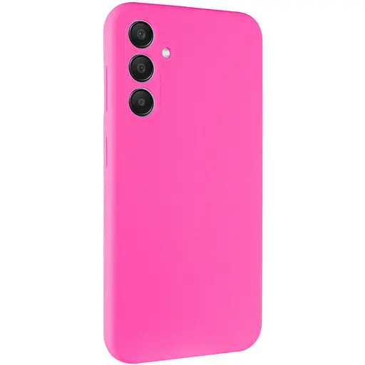 Чохол Silicone Cover Lakshmi Full Camera (AAA) для Samsung Galaxy S25 Рожевий / Barbie Pink