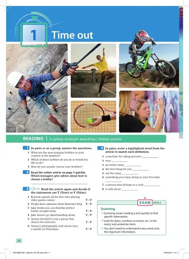 Optimise A2 Student's Book Pack (Updated for the New Exam) - фото 2