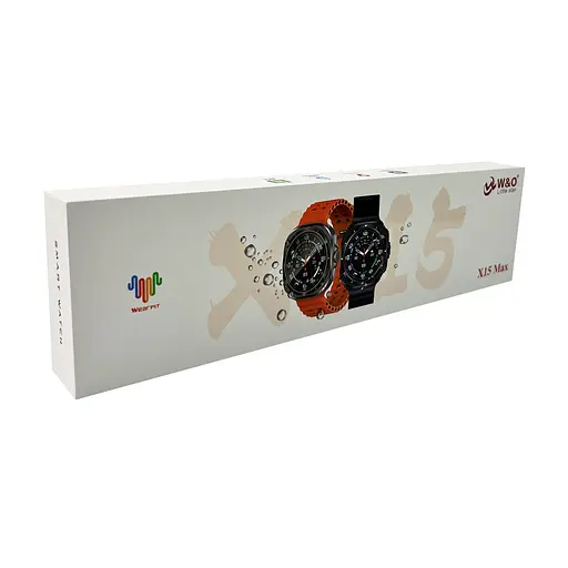 Смарт-часы W&O X15 Max 38mm 330 mAh Amoled+IP67 черный - фото 2