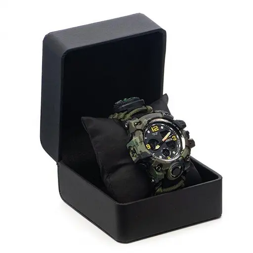 Мужские наручные часы Besta Life Pro с компасом (Хаки) - фото 5