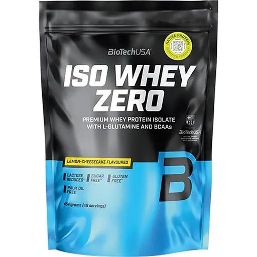 Протеин BiotechUSA Iso Whey Zero 454 г Lemon Cheesecake