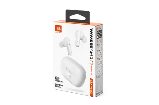 Навушники JBL Wave Beam 2 (JBLWBEAM2WHT) білі - фото 8