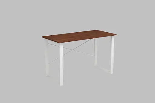 Письменный стол Ferrum-decor Драйв 750x1400x600 Белый металл ДСП Венге Магия 16 мм (FRD-105360) - фото 2