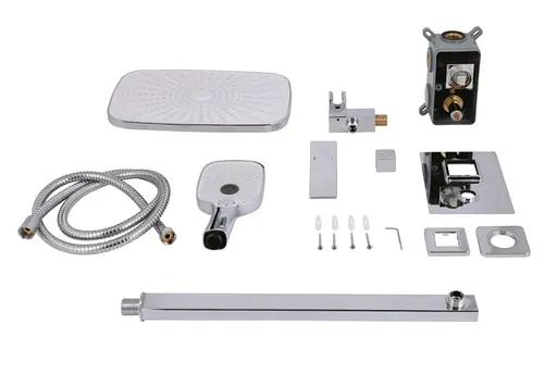 Душевая система для душа Qtap Gemini скрытого монтажа QTGEM113CRM45696 - фото 12